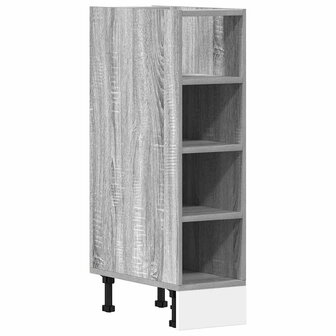 Onderkast Riga 20x44,5x81,5 cm bewerkt hout grijs sonoma eikenkleur 2