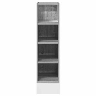 Onderkast Riga 20x44,5x81,5 cm bewerkt hout grijs sonoma eikenkleur 4