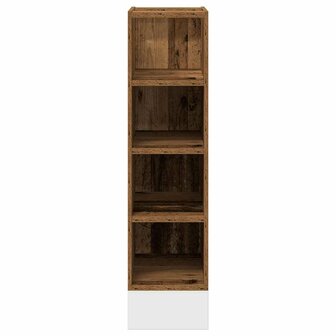 Onderkast 20x44,5x81,5 cm bewerkt hout oud houtkleurig 4
