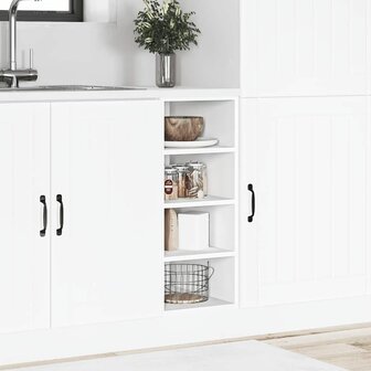 Onderkast Riga 30x44,5x81,5 cm bewerkt hout wit 3