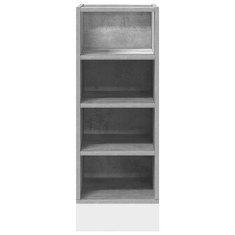 Onderkast Riga 30x44,5x81,5 cm bewerkt hout betongrijs 4