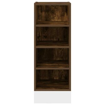 Onderkast Riga 30x44,5x81,5 cm bewerkt hout gerookt eikenkleurig 4