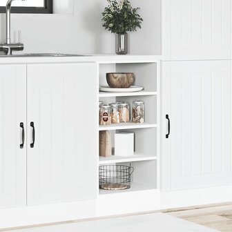 Onderkast Riga 40x44,5x81,5 cm bewerkt hout wit 3