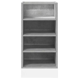 Onderkast Riga 40x44,5x81,5 cm bewerkt hout betongrijs 4