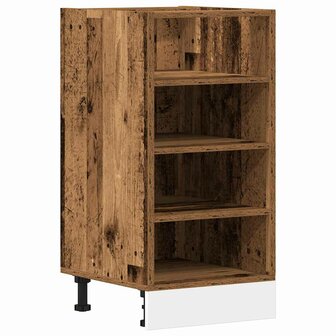 Onderkast Riga 40x44,5x81,5 cm bewerkt hout oud houtkleurig 2