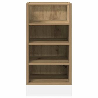 Onderkast Riga 40x44,5x81,5 cm bewerkt hout artisanaal eikenkleur 4