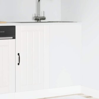 Onderkast Lucca bewerkt hout wit 1