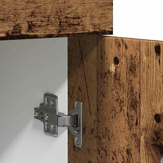 Onderkast met lade Lyon 30x46x81,5 cm bewerkt hout oud houtkleurig 9