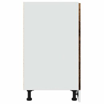 Onderkast met lade Lyon 40x46x81,5 cm bewerkt hout oud houtkleurig 5