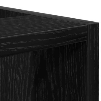 Keukenonderkast Zwart eiken 30 x 44,5 x 81,5 cm Bewerkt hout 8