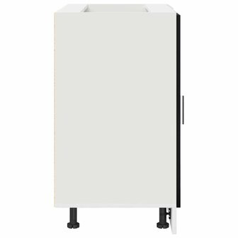Keuken Hoek Onderkast Zwart eiken 86 x 46 x 81,5 cm 7