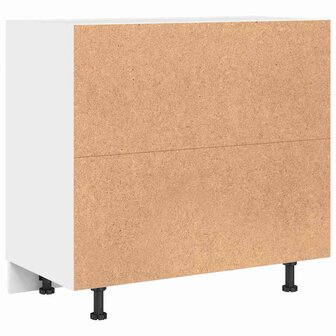 Keuken Hoek Onderkast Zwart eiken 86 x 46 x 81,5 cm 8