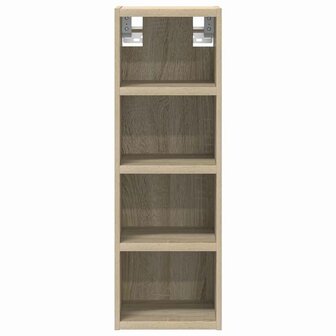 Bovenkast 20x29,5x60 cm bewerkt hout sonoma eikenkleurig 4