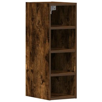 Bovenkast Riga 20x29,5x60 cm bewerkt hout gerookt eikenkleurig 2