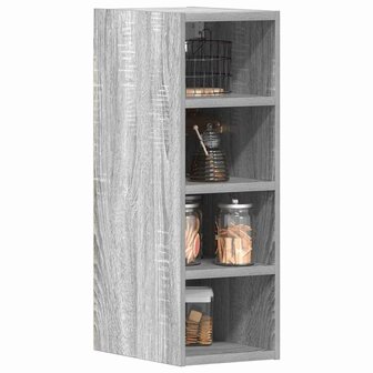 Bovenkast Riga 20x29,5x60 cm bewerkt hout grijs sonoma eikenkleurig 1