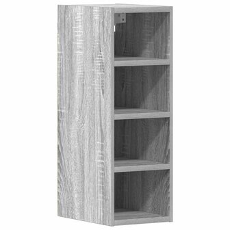 Bovenkast Riga 20x29,5x60 cm bewerkt hout grijs sonoma eikenkleurig 2