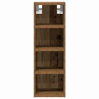 Bovenkast Riga 20x29,5x60 cm bewerkt hout oud houtkleurig 4