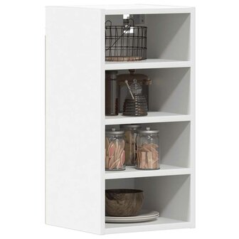 Bovenkast Riga 30x29,5x60 cm bewerkt hout wit 1