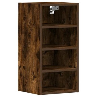 Bovenkast Riga 30x29,5x60 cm bewerkt hout gerookt eikenkleurig 2