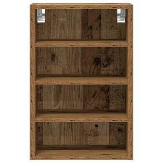 Bovenkast Riga 40x29,5x60 cm bewerkt hout oud houtkleurig 4