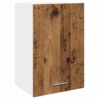 Bovenkast Lyon 40x31x60 cm bewerkt hout oud houtkleurig 2