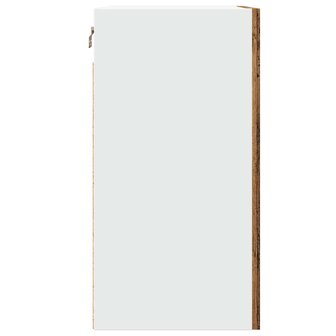 Bovenkast Lyon 40x31x60 cm bewerkt hout oud houtkleurig 6