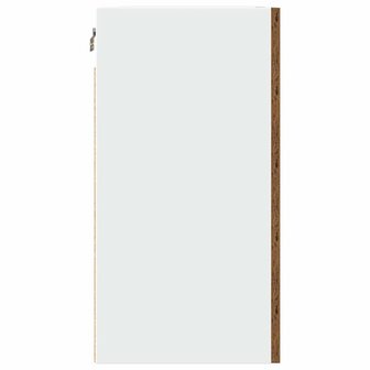 Bovenkast Lyon 50x31x60 cm bewerkt hout oud houtkleurig 6