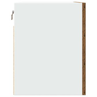 Bovenkast Lyon 60x31x40 cm bewerkt hout oud houtkleurig 6