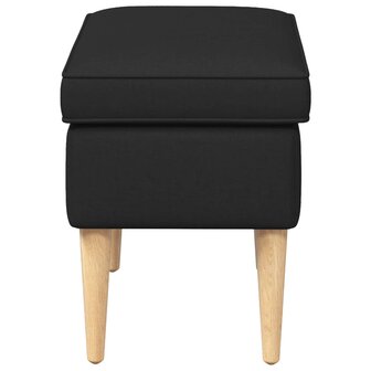 Voetenbank Zwart 55 x 35 x 41 cm 4