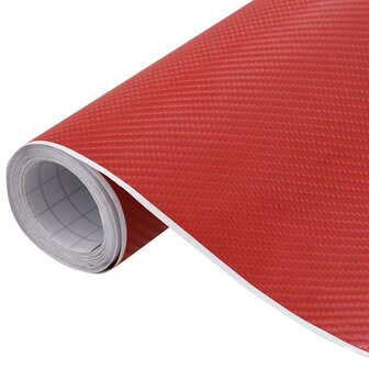 2 st Autofolie 4D 100x150 cm rood 2