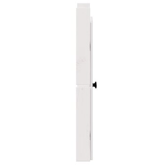 Keukendeur MEPPEL 2 st Wit 50 x 9 x 82 cm Massief grenenhout 7