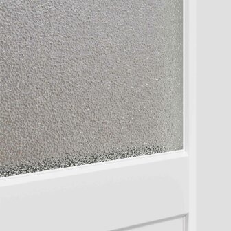Zij-ingangsdeur 88 x 198 cm PVC Wit 4