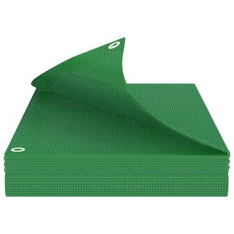 Zeil met Oogjes Groen 3 x 3 m 140 gsm PE 2