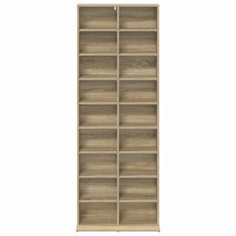 Cd-kast Sonoma Eiken 65 x 23,5 x 175 cm Bewerkt hout 4