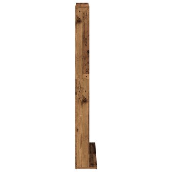 Cd-kast Oud hout 65 x 23,5 x 175 cm Bewerkt hout 5