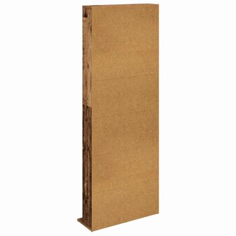 Cd-kast Oud hout 65 x 23,5 x 175 cm Bewerkt hout 6