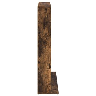 Cd-kast Gerookt eiken 96 x 23,5 x 97,5 cm Bewerkt hout 5