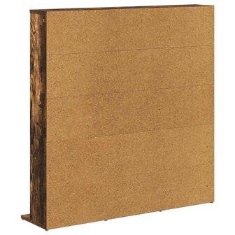 Cd-kast Gerookt eiken 96 x 23,5 x 97,5 cm Bewerkt hout 6
