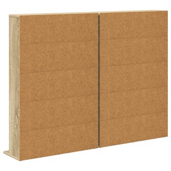 Cd-kast 2 st Sonoma Eiken 65 x 23,5 x 97,5 cm Bewerkt hout 8