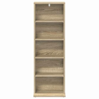 Cd-kast Sonoma Eiken 33 x 23,5 x 97,5 cm Bewerkt hout 4