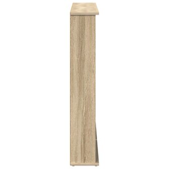 Cd-kast 2 st Sonoma Eiken 60 x 17 x 92 cm Bewerkt hout 7