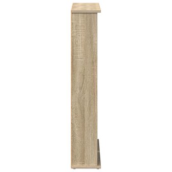 Cd-kast 2 st Sonoma Eiken 60 x 17 x 92 cm Bewerkt hout 7