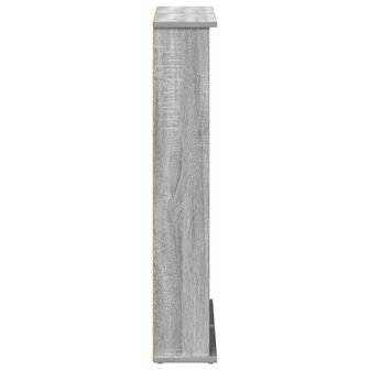 Cd-kast 2 st Grijs Sonoma 60 x 17 x 92 cm Bewerkt hout 7