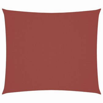 Zonnescherm rechthoekig 2x2,5 m oxford stof terracottakleurig 2
