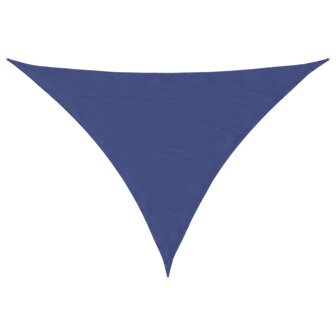 Zonnescherm driehoekig 3x4x5 m oxford stof blauw 2