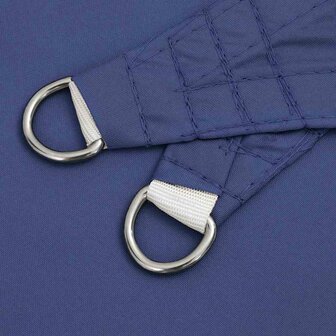 Zonnescherm driehoekig 3x4x5 m oxford stof blauw 6