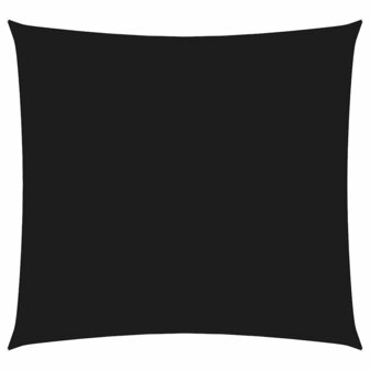 Zonnescherm vierkant 2,5x2,5 m oxford stof zwart 2