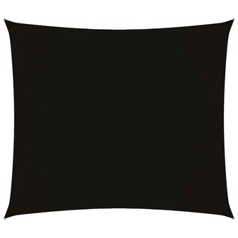 Zonnescherm rechthoekig 2x2,5 m oxford stof zwart 2