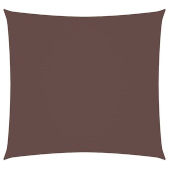 Zonnescherm vierkant 2x2 m oxford stof bruin 2