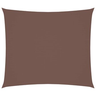 Zonnescherm rechthoekig 2x2,5 m oxford stof bruin 2